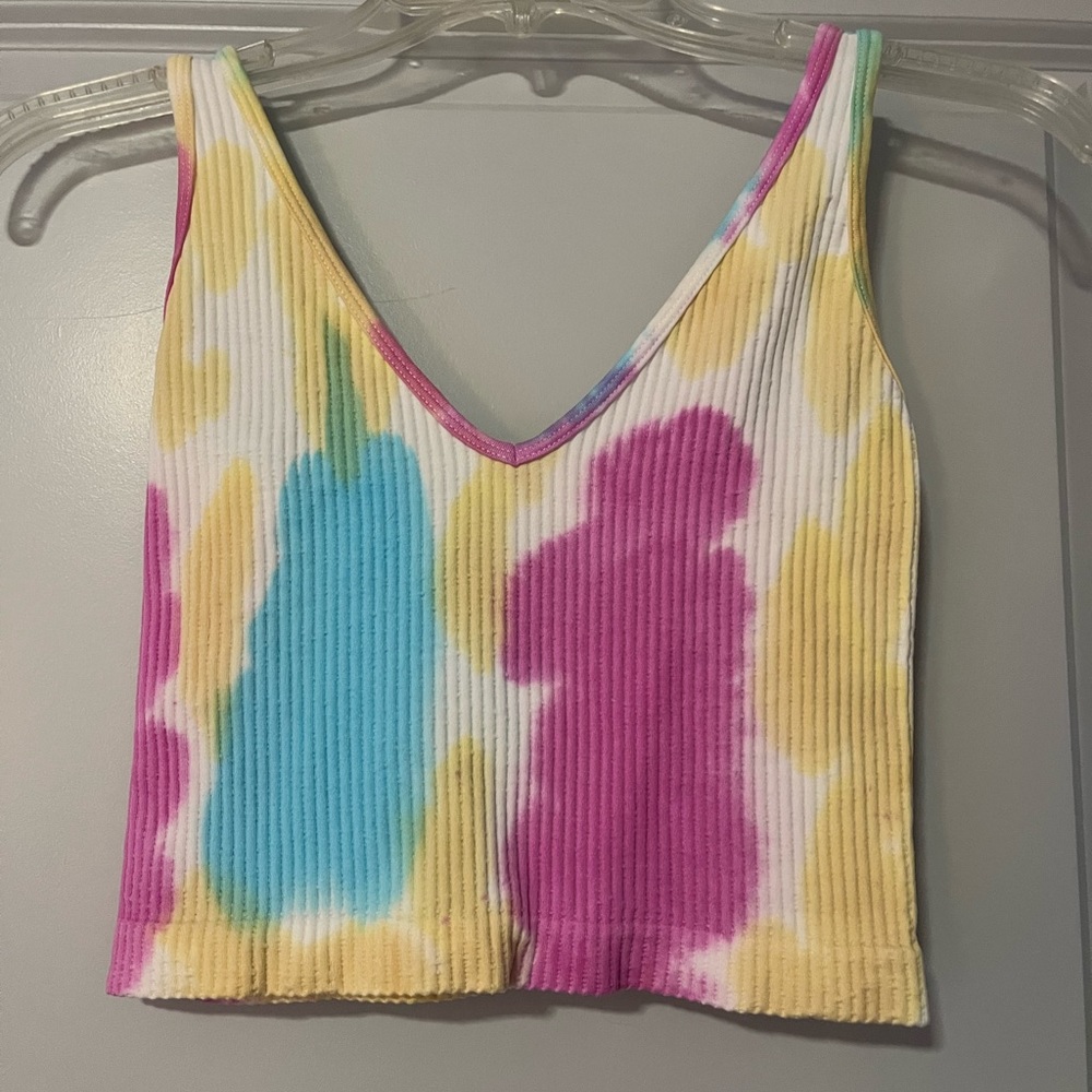 tie dye tank top